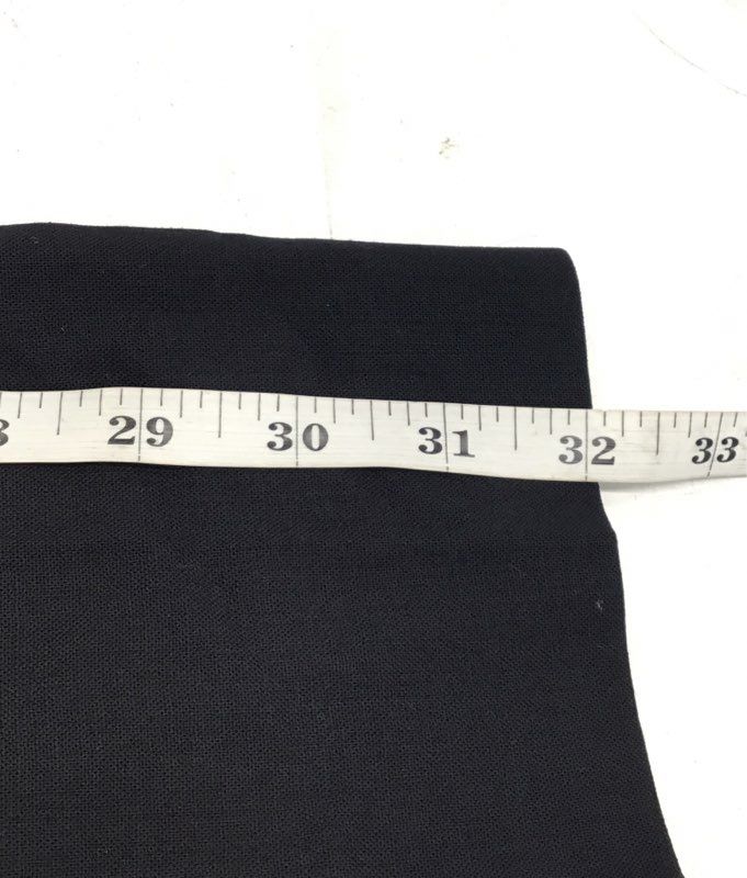 Gunex Women's Black Virgin Wool Blend Slim Leg Dress Pants Made in Italy Sz 6