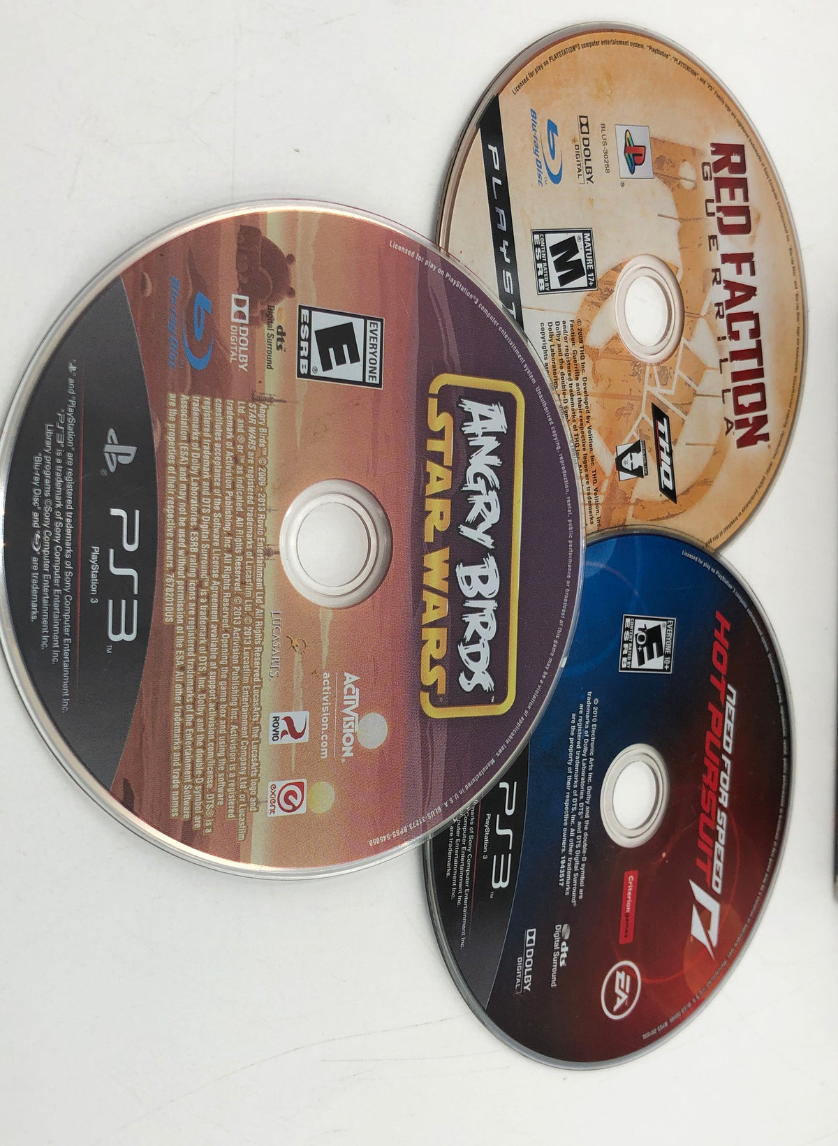 Assassin's Creed III NCAA Football 11 10 PS3 Game Lot PlayStation 3 2010s