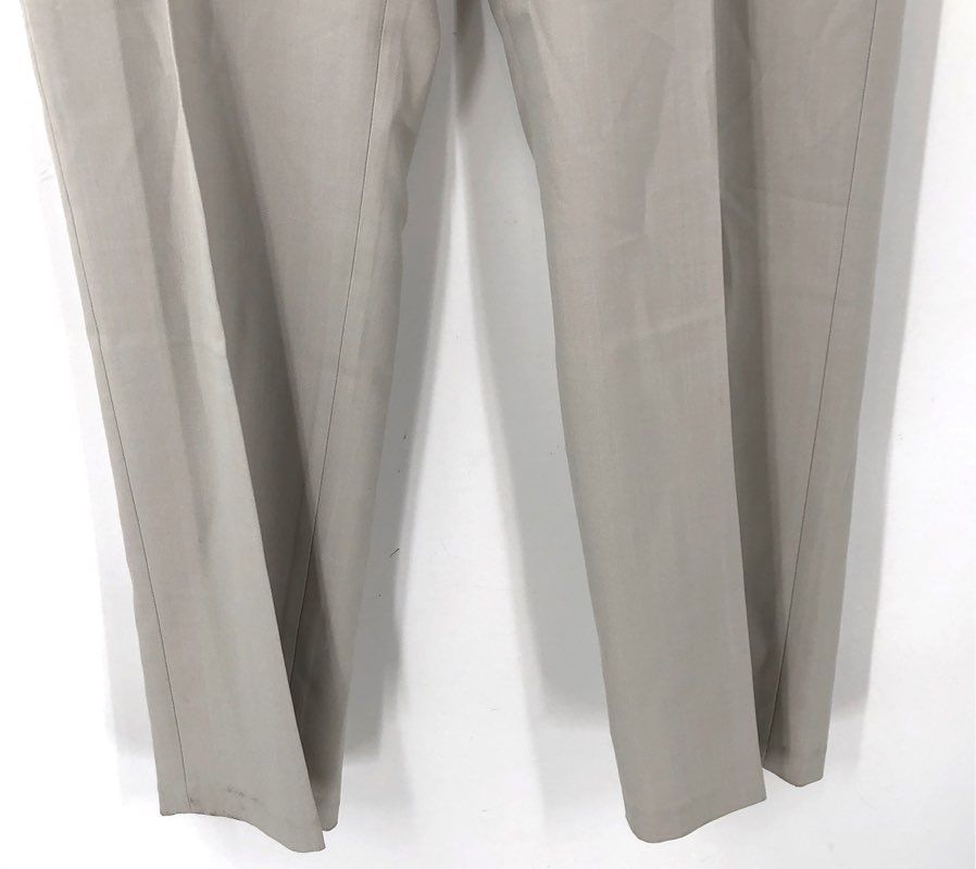 NWT Haggar Men's Stone Gray Dress Pant - Size 34WX32L