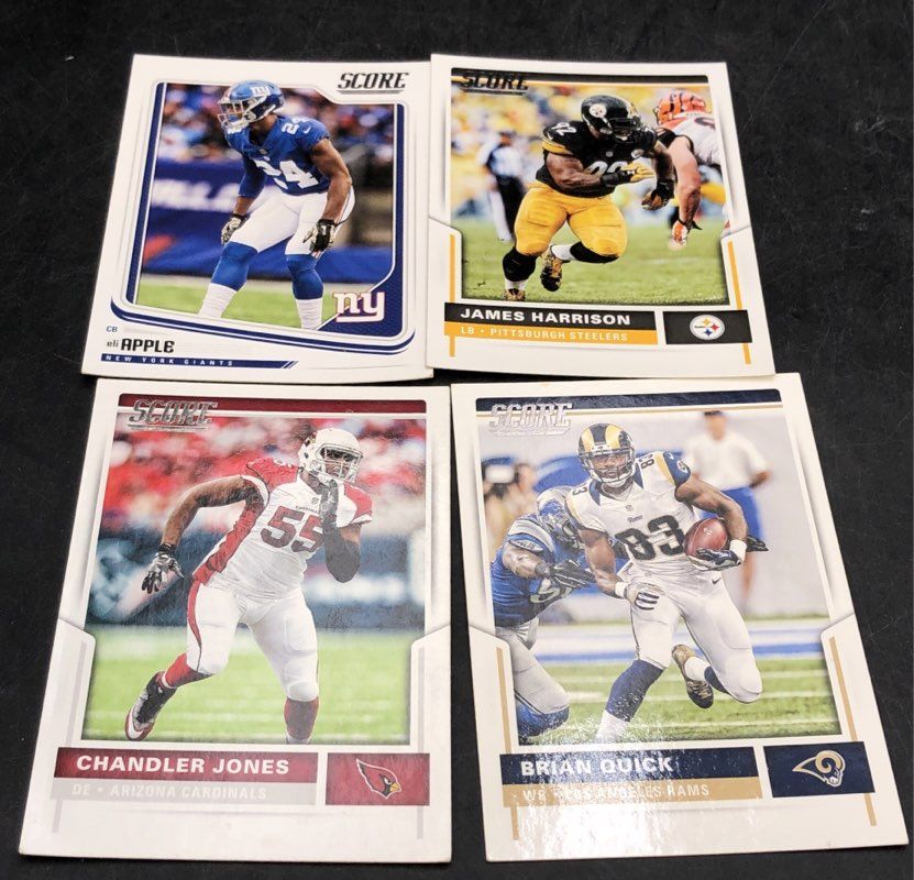 11.8 Lbs. Mixed Sports Baseball Football NFL Cards. Medium Box, Unsorted