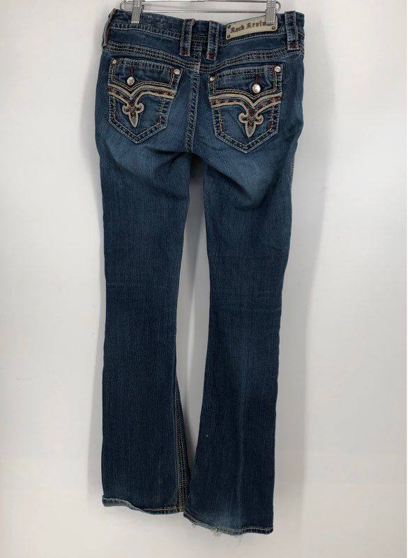 Rock Revival Women&#39;s Blue Betty Medium Wash Denim Bootcut Jeans - Size 27