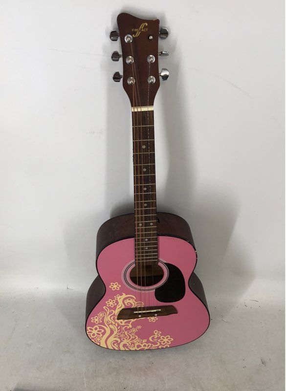 First Act MG354 Brown Pink Acoustic Guitar