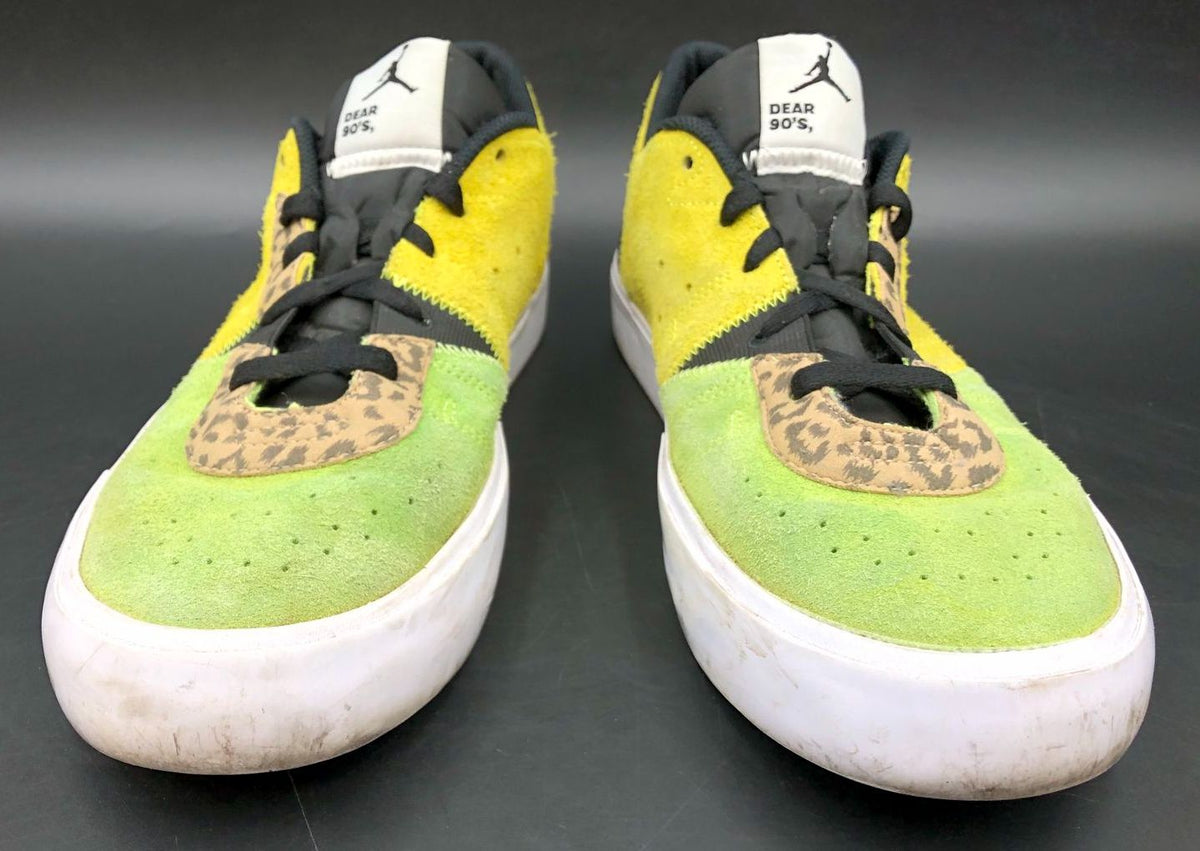 Nike Jordan Series.03 'Dear '90s' Men's Yellow/Green Sneakers - Size 10.5 (+COA)
