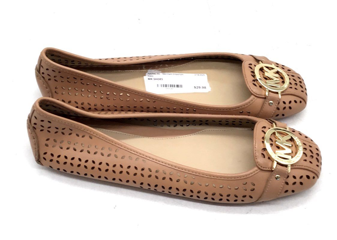 Michael Kors Women's Brown Moccasin Flats - Size 10