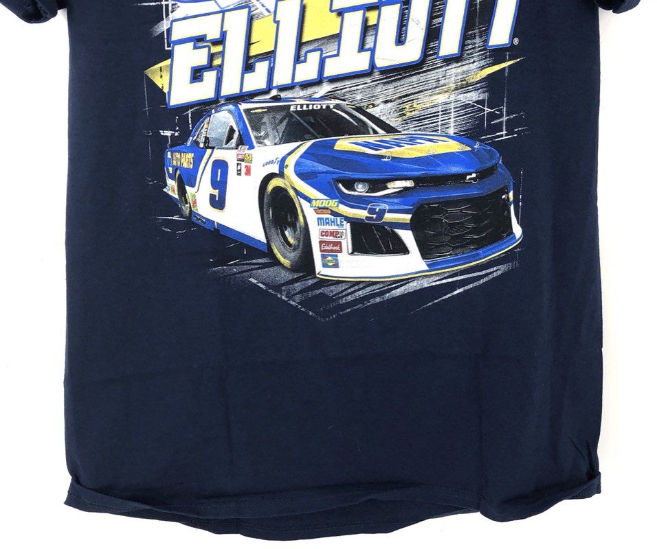 NWT Hendrick Motorsports Men's Navy Chase Elliott #9 NASCAR T-Shirt - Size M