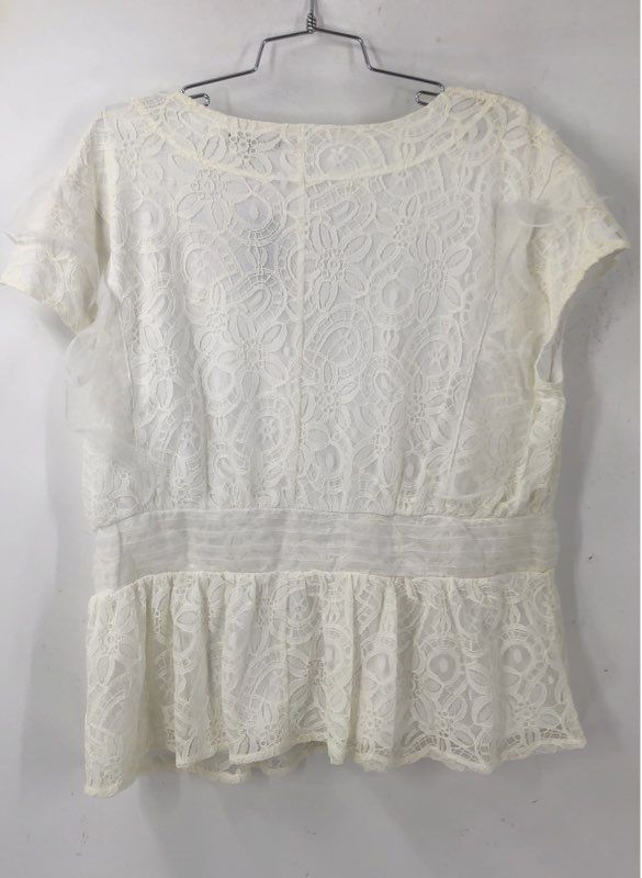 NWT Express Women's White Blouse - Size XL