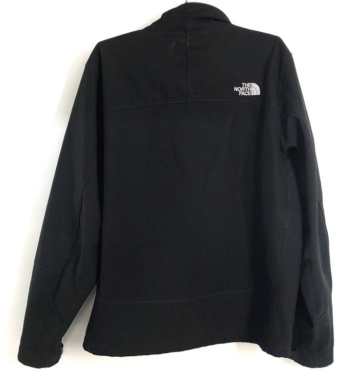 The North Face Men's Apex Bionic Softshell Jacket Black Full Zip Size L