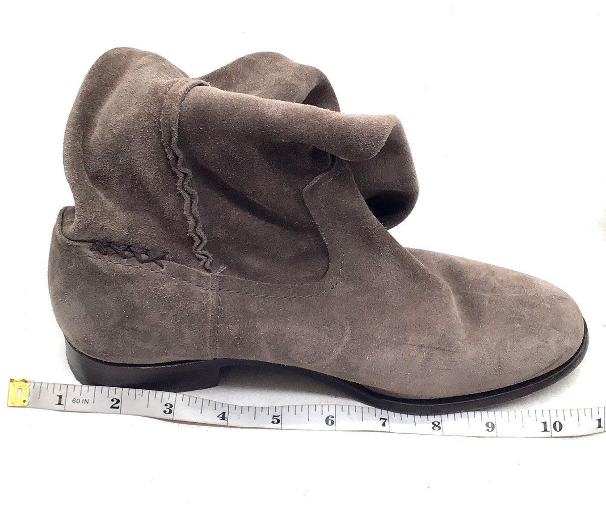 Frye Women's Cara Slouch Gray Tall Boots