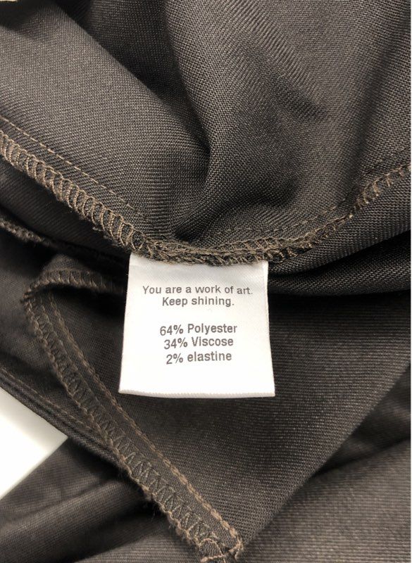 SLOVN Women's Black Pleated Wide Leg High Rise Trousers NWT Sz 2