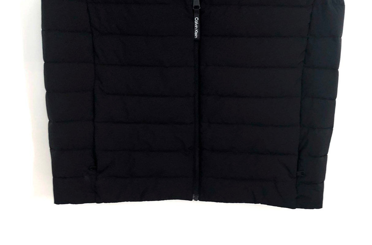 Calvin Klein Men's Black Infinite Stretch Water Resistant Puffer Vest NWT Sz L