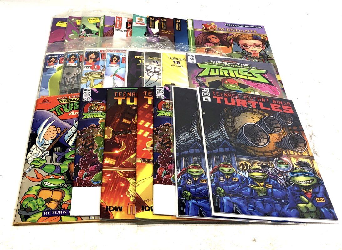 Comic Lot IDW Dynamite TMNT Bob's Burgers Invader Zim Modern 25 Comics
