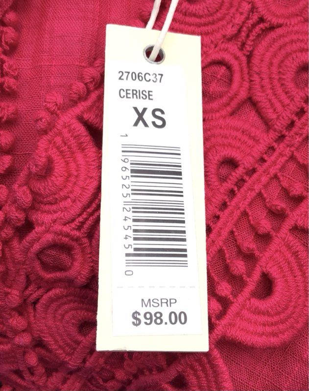 NWT Max Studio Women&#39;s Pink 3/4 Sleeve Peplum Top - Size XS