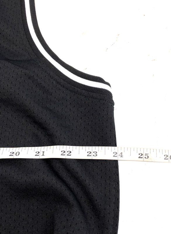 Watson Studios Men's Black Chrome Ain't No Love Basketball Jersey NWT Sz L