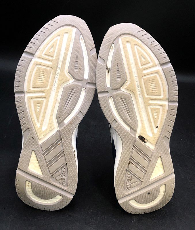 Adidas Response Super White Black Solar Yellow Running Shoes Men's Size 10