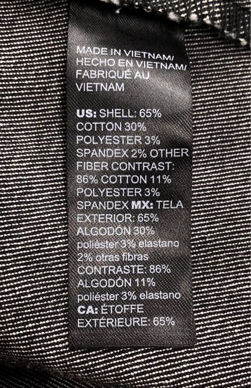 NWT White House Black Market Women's Black Gray Tiger Motorcycle Jacket - Size 8