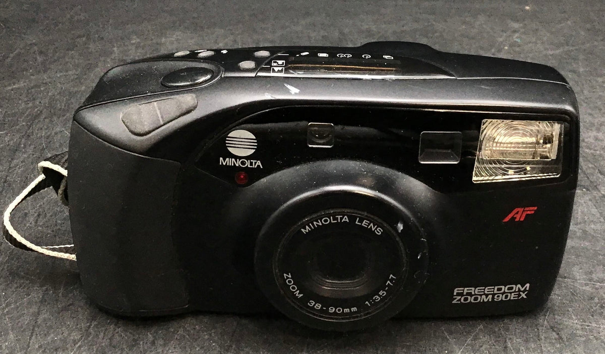 Minolta Freedom Zoom 90EX Black Point & Shoot Film Camera