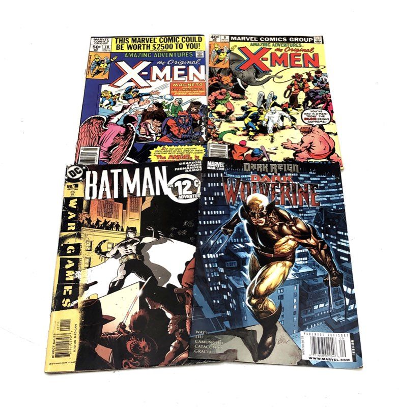 Comic Book Lot Marvel DC 1970s-2020s Superhero Mixed Titles 25 Comics