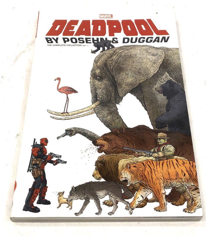 Marvel Graphic Novel Lot Deadpool Avengers Stan Lee Modern Age 6 Books