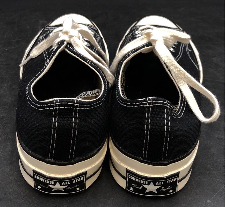 New Converse Women's All Star Chuck Taylor Black White Athletic Shoes - Size 7