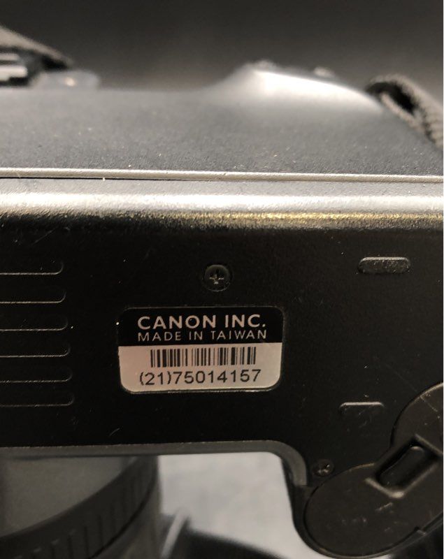 Canon EOS Rebel G11 Black Silver SLR Film Camera