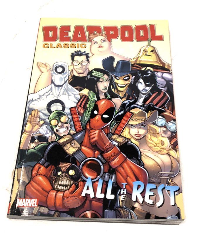 Marvel Graphic Novel Lot Deadpool Avengers Stan Lee Modern Age 6 Books