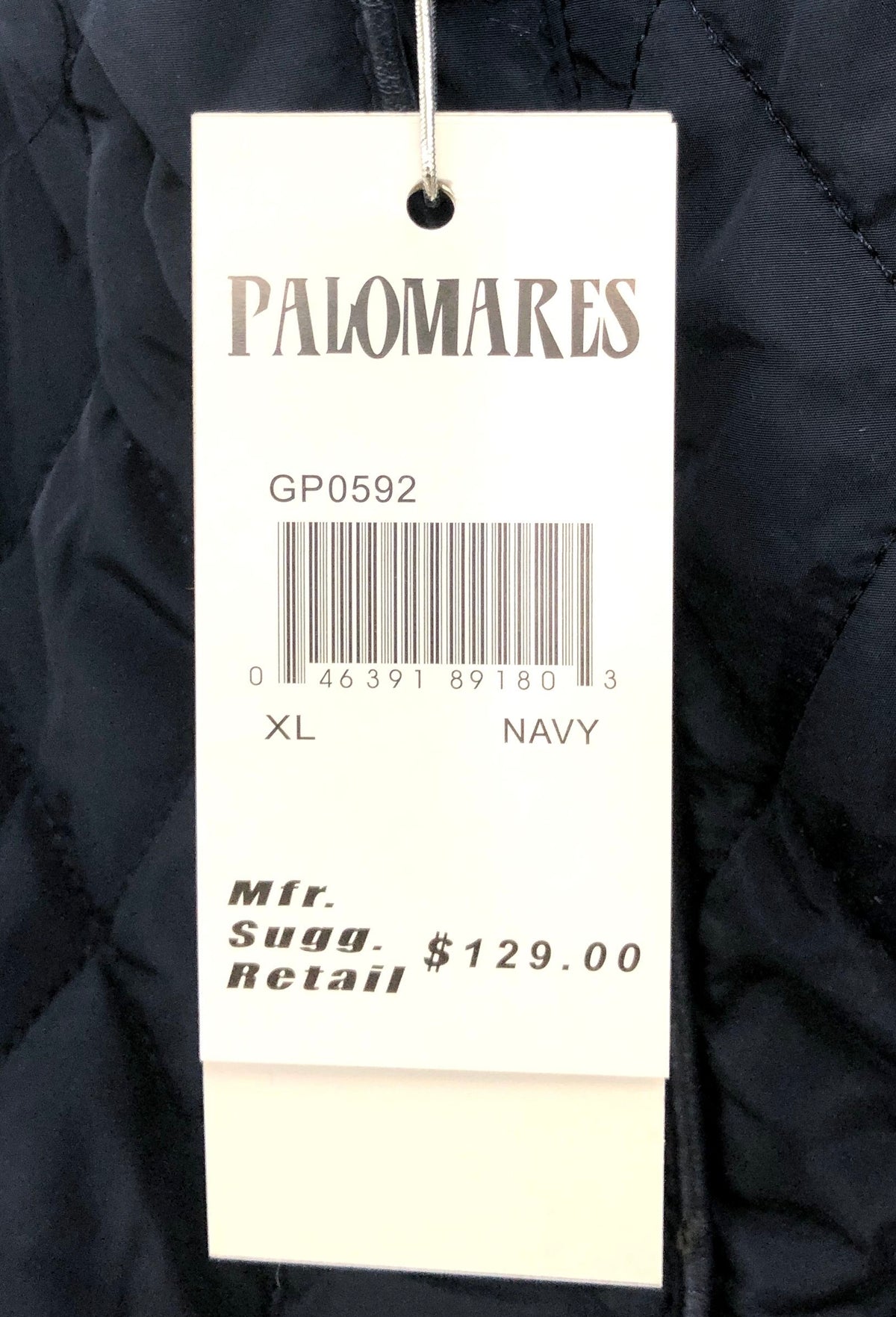 Palomares Fashions Of Calif Women's Navy Quilted Vest Faux Fur Lined NWT Sz XL