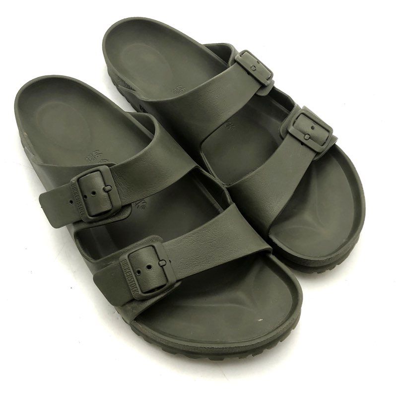 Birkenstock Arizona EVA Sage Green Two Strap Sandals Men's Size 13