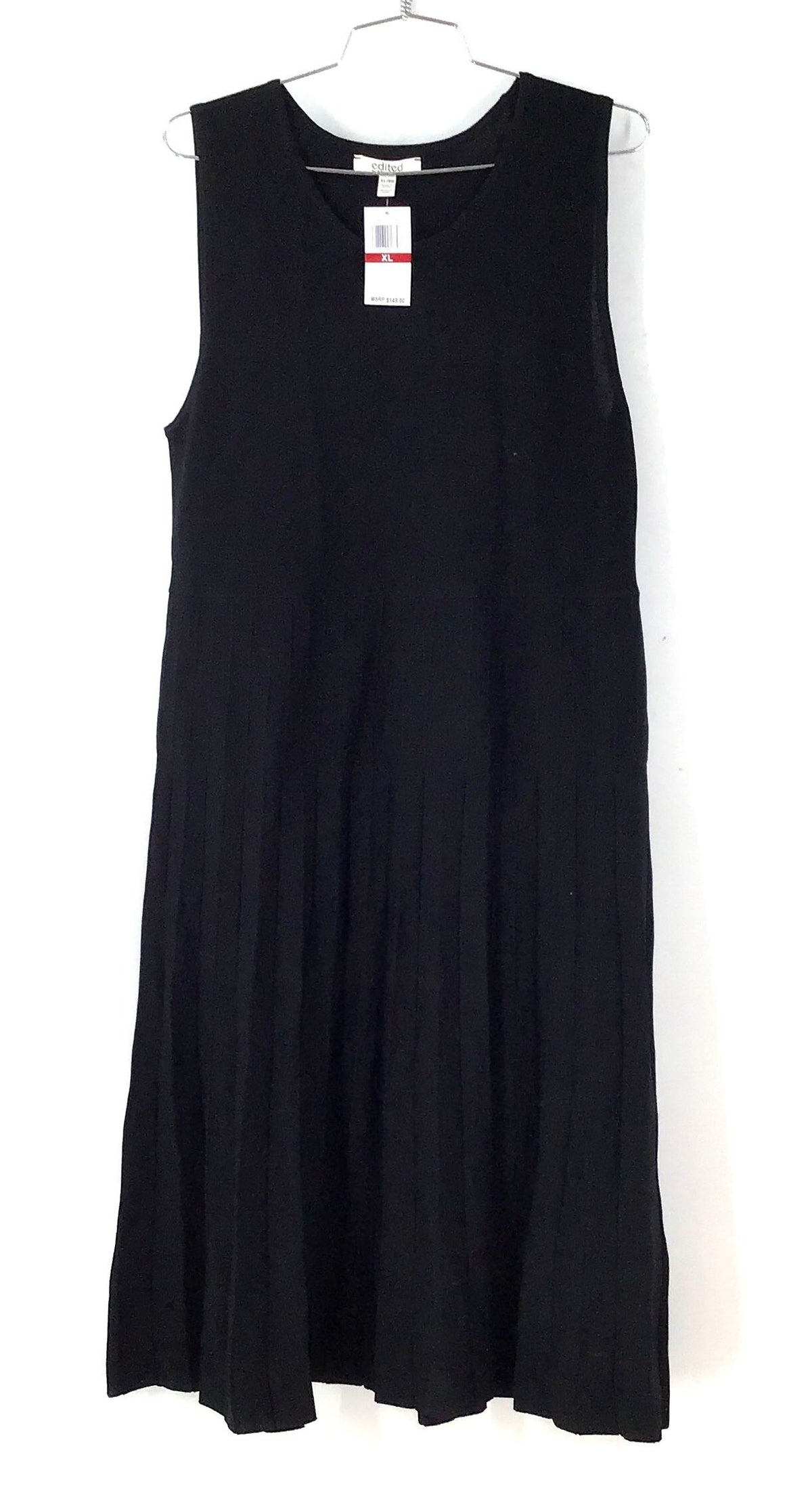 NWT Edited Women's Black A-Line Dress - Size XL