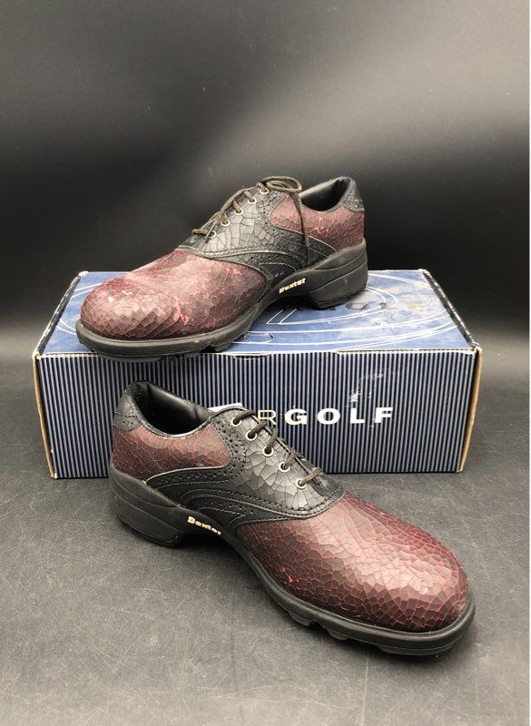 Dexter Men's Red Black Golf Shoes - Size 9.5W