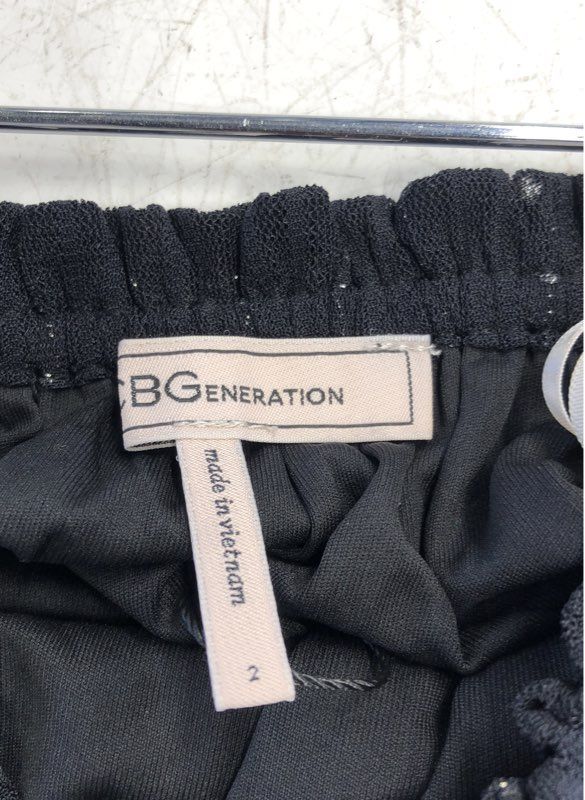 NWT BCBGeneration Women's Black A-Line Dress - Size 2