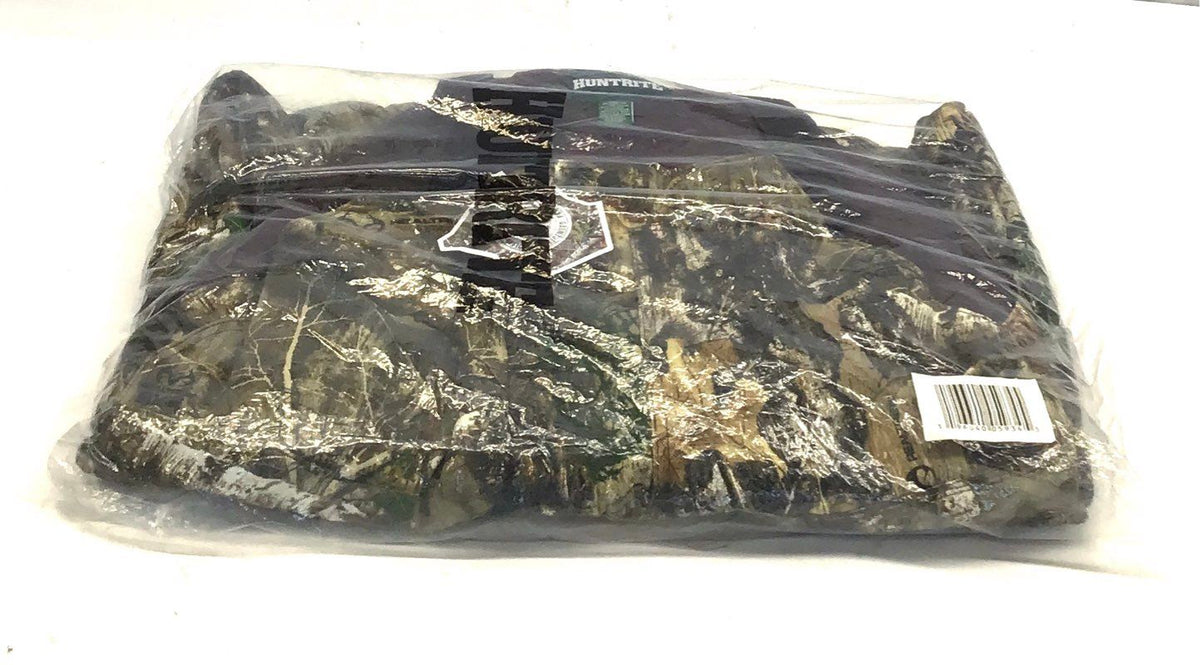 Huntrite Men's Realtree Edge Camo Insulated Hunting Outfit Jacket Pants Sz XL