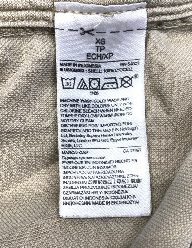 Gap Women's Tan Khaki Lyocell Utility Moto Jacket Asymmetrical Zip Sz XS