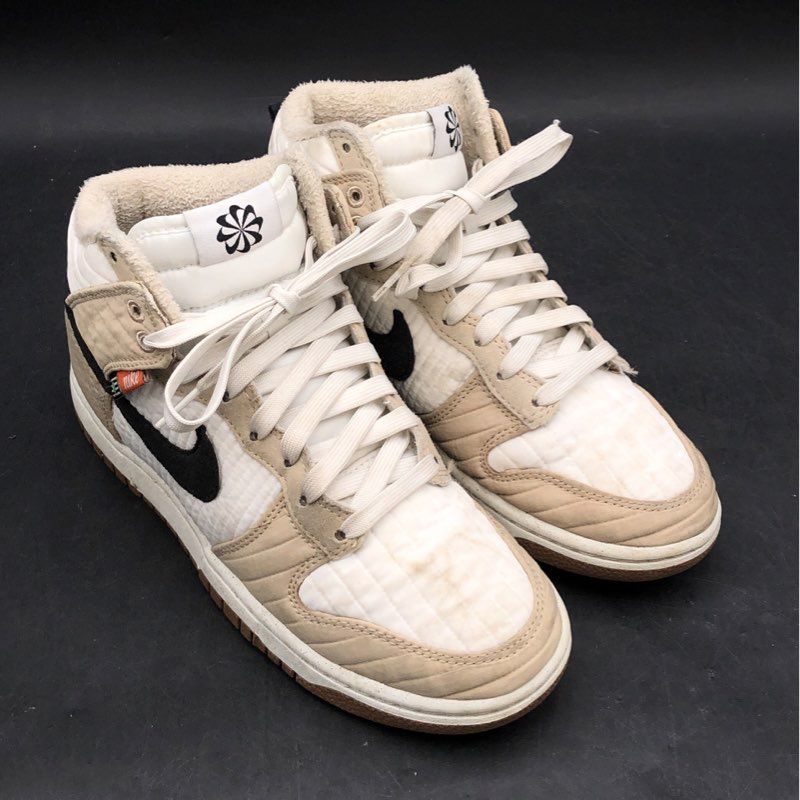Nike Dunk High Next Nature Rattan Summit White Toasty Women's 8 Men's 6.5