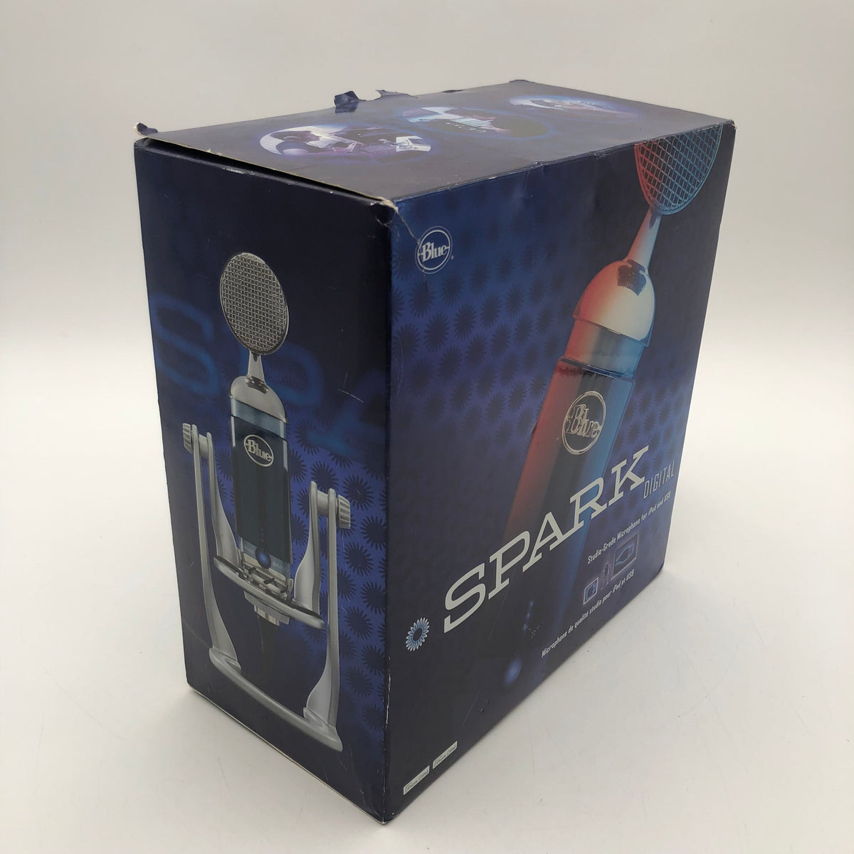 Blue Spark Digital Studio Condenser USB Microphone with Box