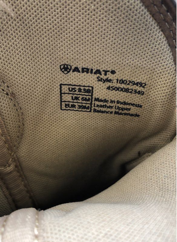 Ariat Fatbaby Heritage Dapper Distressed Brown Western Boots Women's Size 8.5 B