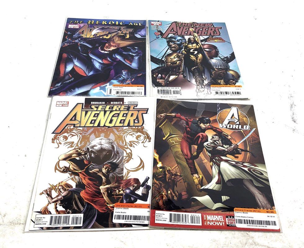 Marvel Avengers Comic Lot Comics Mixed Era Bronze Copper Modern Age