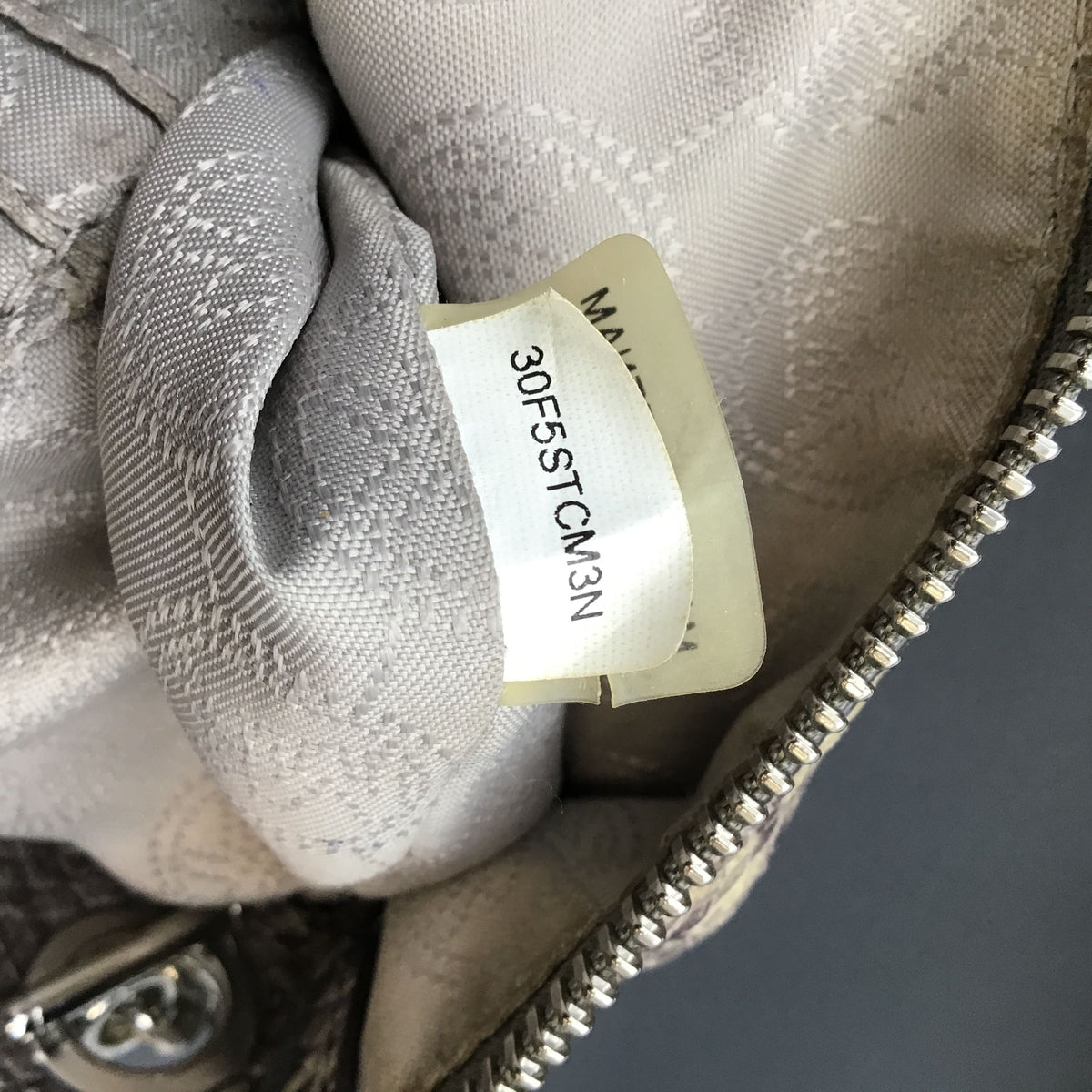 Michael Kors Multicolor Leather 'Python' Crossbody Bag (+COA)