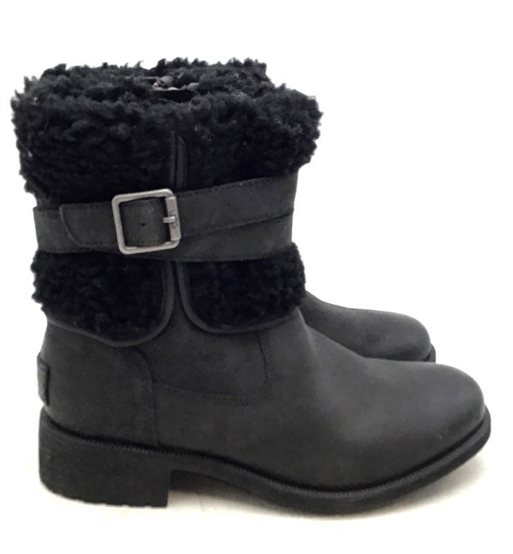 UGG Women&#39;s Blayre Boot 3 1095153 Black Snow Boots - Size 6