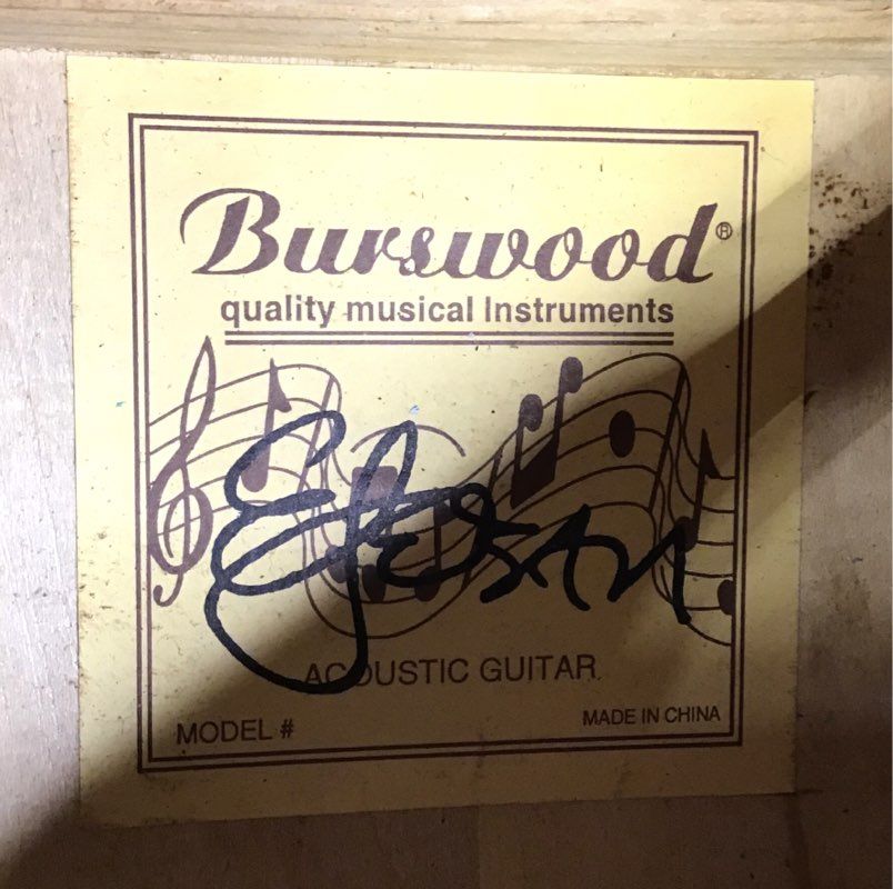 Burswood Esteban 6-String Dreadnought Acoustic Guitar