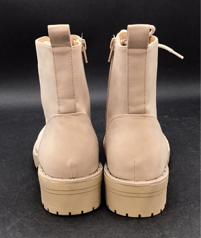 Dolce Vita Women's Opalus White Combat Boots - Size 6.5