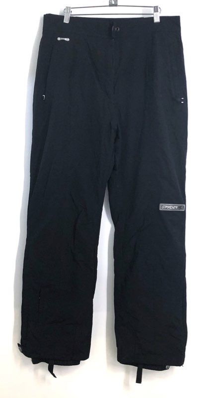 Spyder Women's Black Thinsulate Insulated Ski Snowboard Pants Sz 14