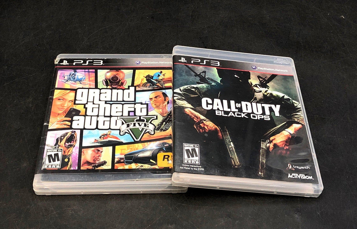 GTA V Call of Duty 10 Sony PlayStation 3 PS3 Game Lot Action Racing Sports