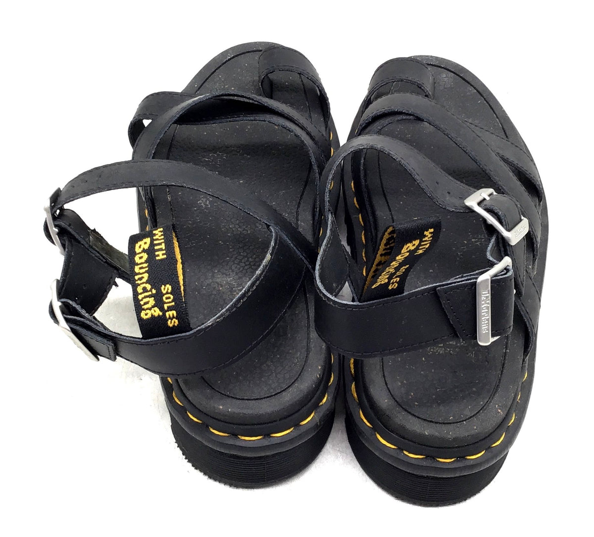 Dr. Martens Women's Avry Black Slingback Sandal - Size 8