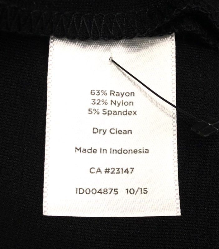 Talbots Women's Black Sleeveless V-Neck Keyhole Back Sheath Dress NWT Sz 16