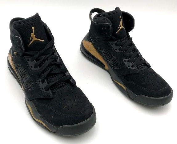 Nike Air Jordan Men's Black\Gold 'Mars 270C' Sneakers-Size: 9 (+COA)