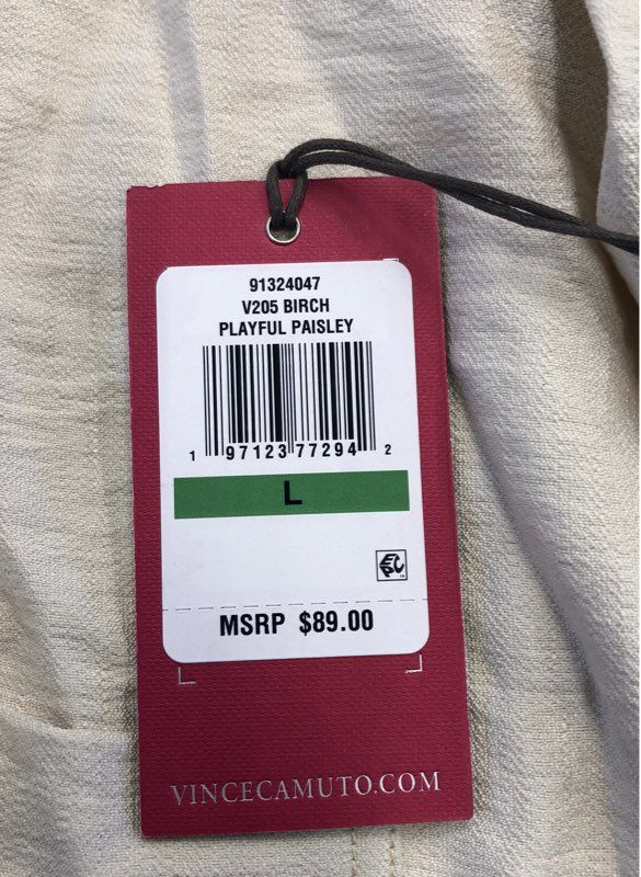 NWT Vince Camuto Women's Button-Up Shirt - Size L