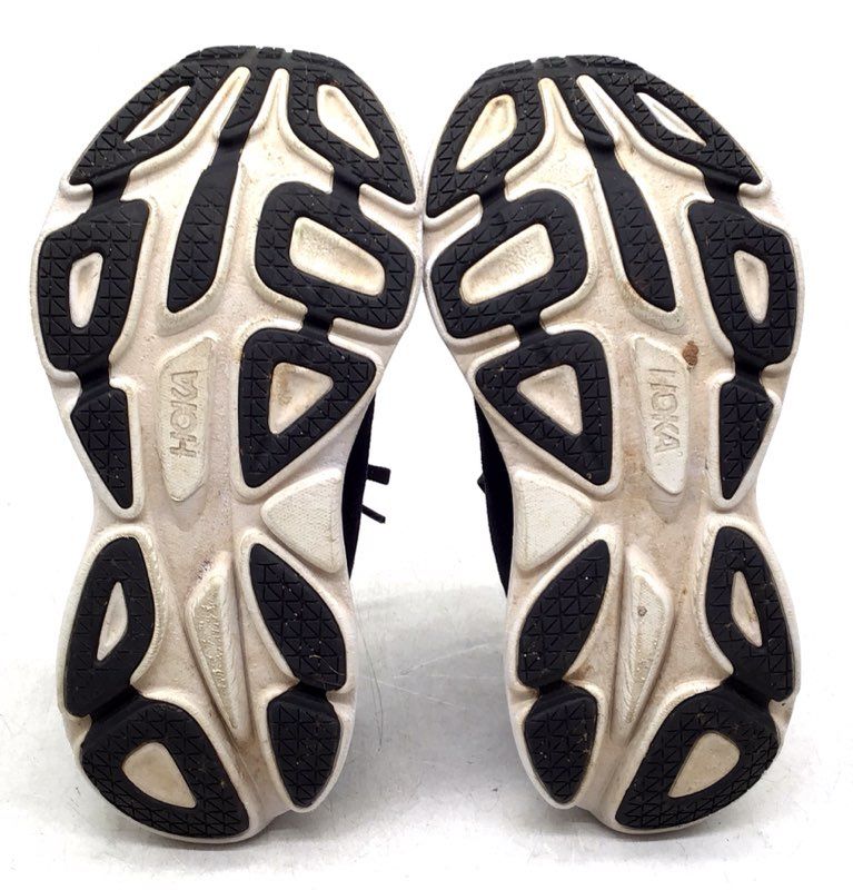 Hoka One One Women's Bondi 8 Black Athletic Shoes - Size 7.5