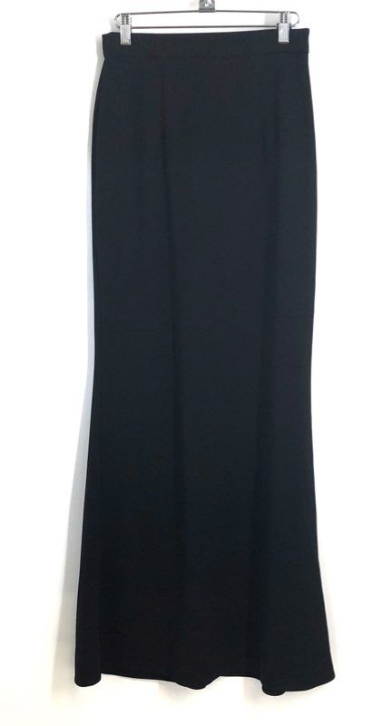 Adrianna Papell Women's Black Crepe Mermaid Skirt NWT Size 4