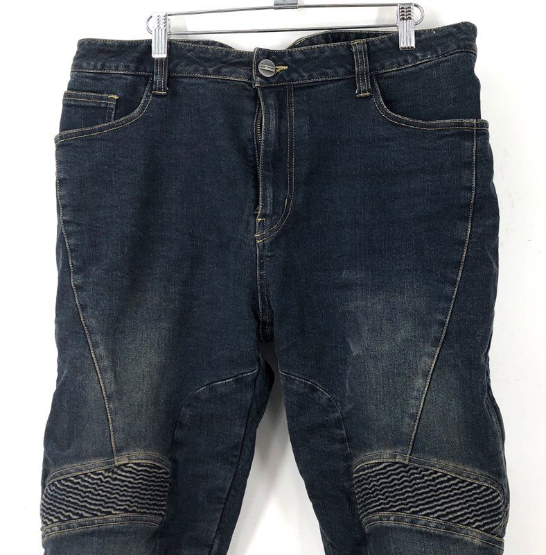 Maxler Men's Blue Riding Skinny Jeans - Size 38