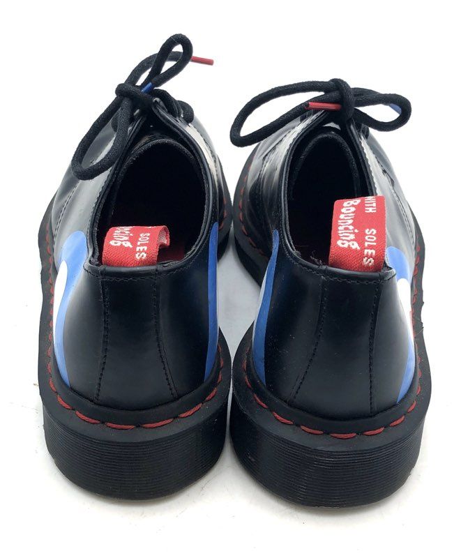Dr. Martens 1461 The Who Black Smooth Leather Target Logo Oxford Size UK 6 US M7